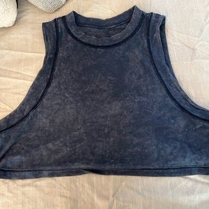 Lululemon Muscle Love Crop tank-navy